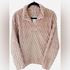 Cozy Faux Fur Mauve Pullover